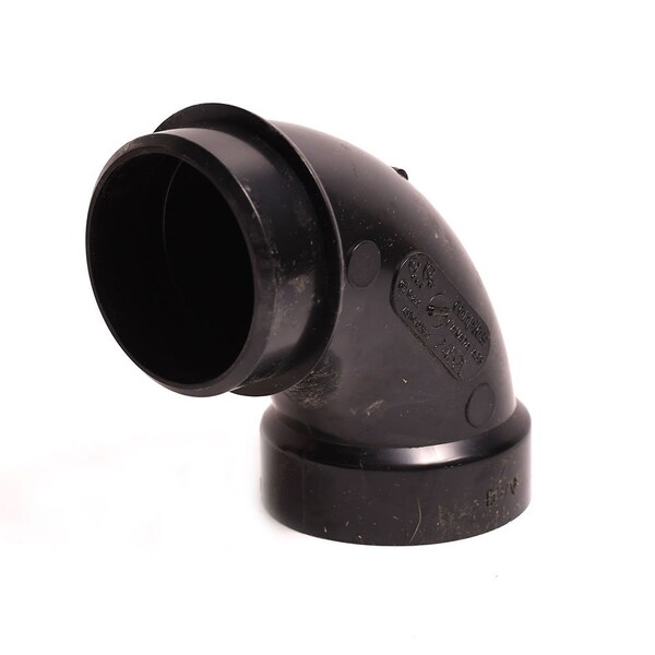 Thrifco Plumbing 1-1/2 Inch ABS 1/4 Bend Street Elbow 6792451 - main